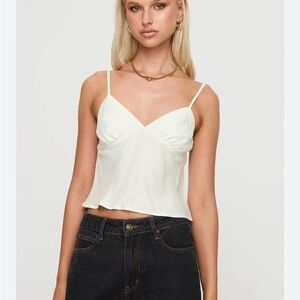 Princess Polly Cream Camisole Top
